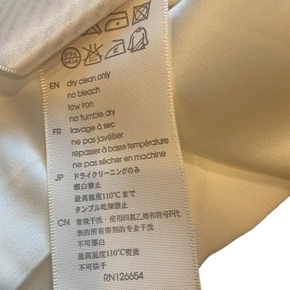 L’agence Printed sheath Dress with Front Slit Size 4 - Picture 11 of 14